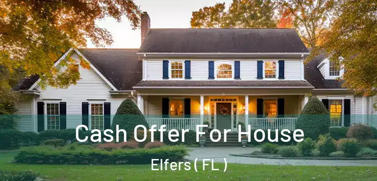  Cash Offer For House Elfers ( FL )