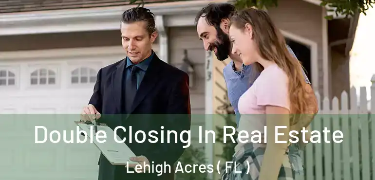  Double Closing In Real Estate Lehigh Acres ( FL )