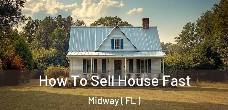  How To Sell House Fast Midway ( FL )