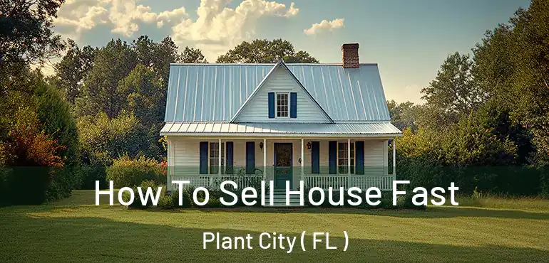  How To Sell House Fast Plant City ( FL )