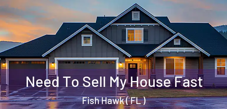  Need To Sell My House Fast Fish Hawk ( FL )
