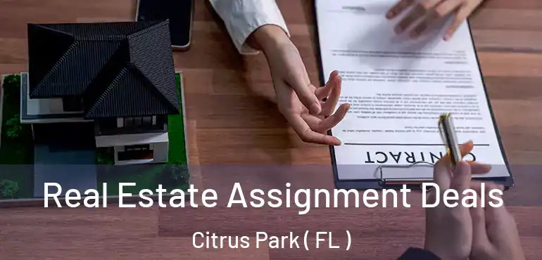  Real Estate Assignment Deals Citrus Park ( FL )