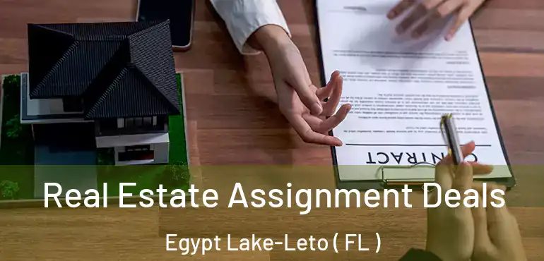  Real Estate Assignment Deals Egypt Lake-Leto ( FL )