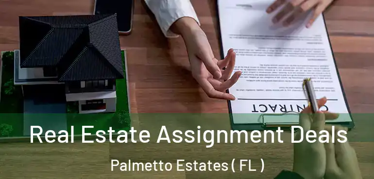  Real Estate Assignment Deals Palmetto Estates ( FL )