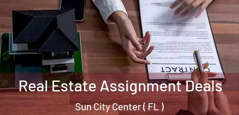  Real Estate Assignment Deals Sun City Center ( FL )