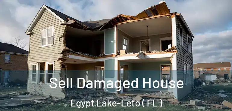  Sell Damaged House Egypt Lake-Leto ( FL )