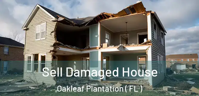  Sell Damaged House Oakleaf Plantation ( FL )