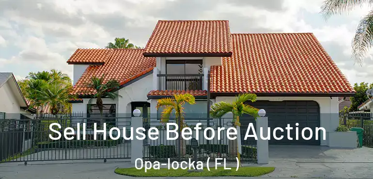  Sell House Before Auction Opa-locka ( FL )