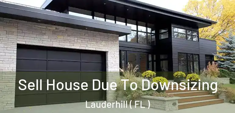  Sell House Due To Downsizing Lauderhill ( FL )
