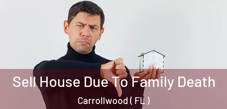  Sell House Due To Family Death Carrollwood ( FL )