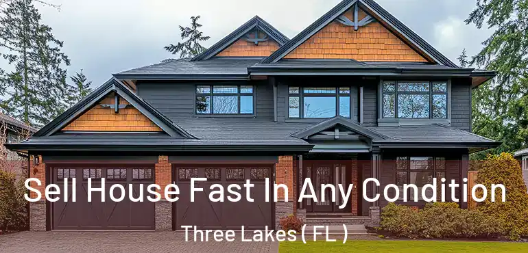  Sell House Fast In Any Condition Three Lakes ( FL )