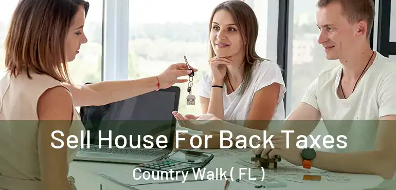  Sell House For Back Taxes Country Walk ( FL )
