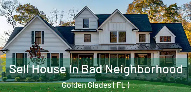  Sell House In Bad Neighborhood Golden Glades ( FL )