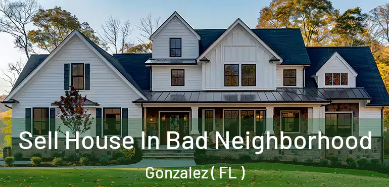  Sell House In Bad Neighborhood Gonzalez ( FL )
