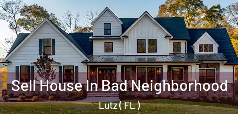  Sell House In Bad Neighborhood Lutz ( FL )