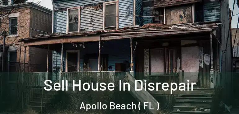  Sell House In Disrepair Apollo Beach ( FL )