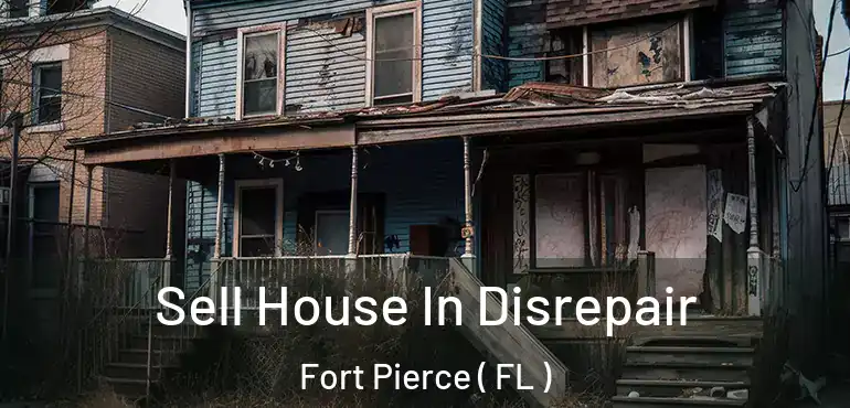 Sell House In Disrepair Fort Pierce ( FL )
