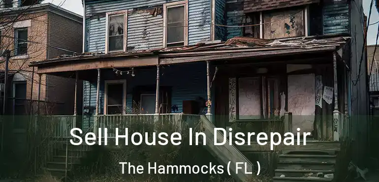  Sell House In Disrepair The Hammocks ( FL )