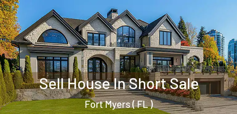  Sell House In Short Sale Fort Myers ( FL )