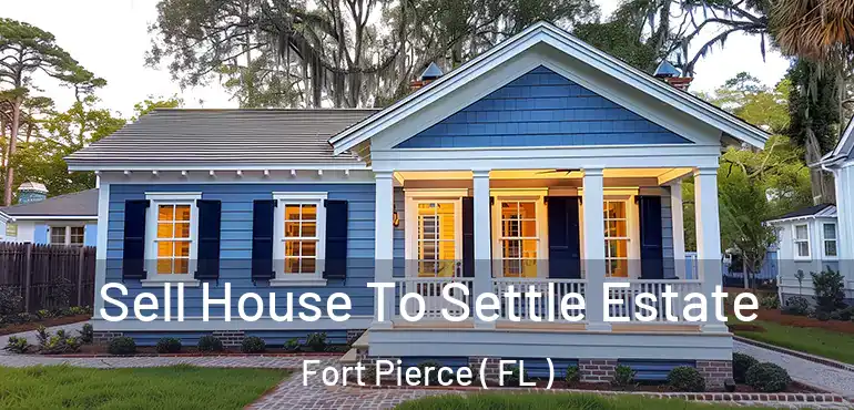  Sell House To Settle Estate Fort Pierce ( FL )