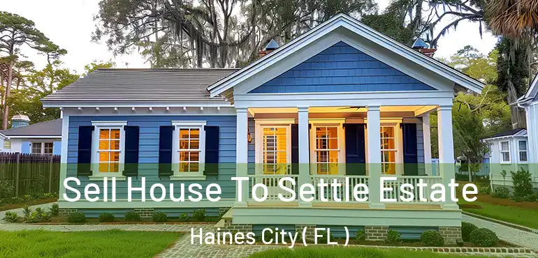 Sell House To Settle Estate Haines City ( FL )