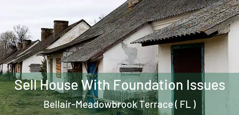  Sell House With Foundation Issues Bellair-Meadowbrook Terrace ( FL )