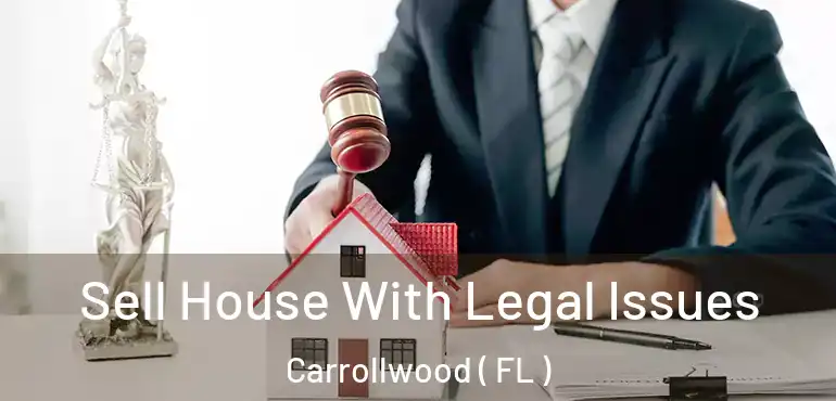  Sell House With Legal Issues Carrollwood ( FL )