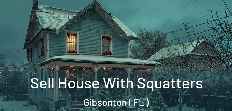  Sell House With Squatters Gibsonton ( FL )