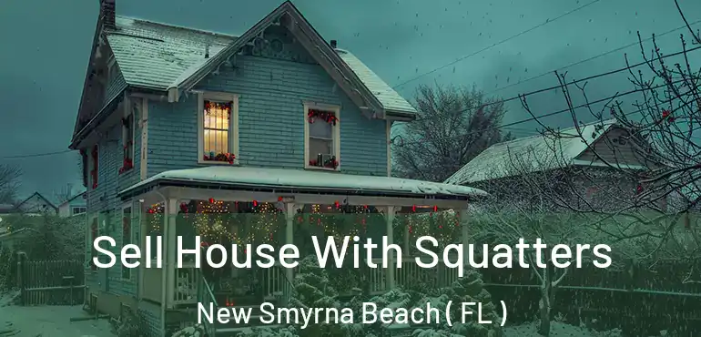  Sell House With Squatters New Smyrna Beach ( FL )
