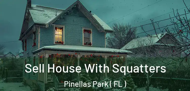  Sell House With Squatters Pinellas Park ( FL )