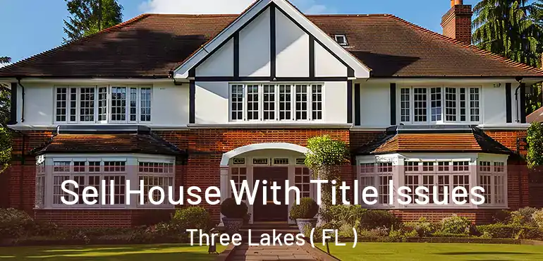  Sell House With Title Issues Three Lakes ( FL )