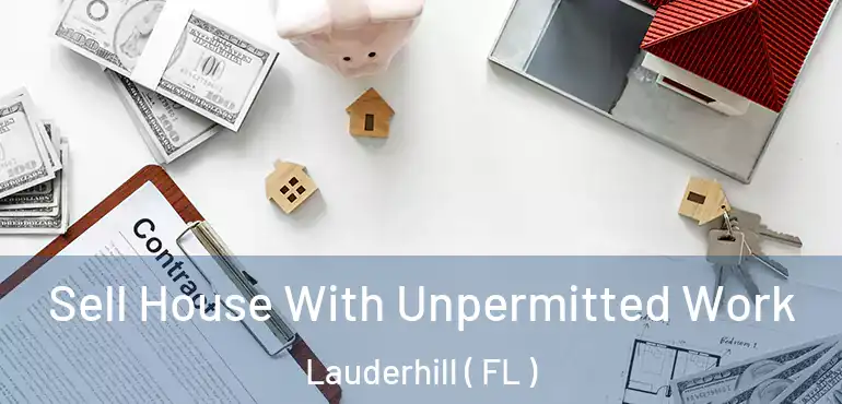  Sell House With Unpermitted Work Lauderhill ( FL )