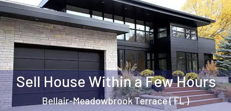  Sell House Within a Few Hours Bellair-Meadowbrook Terrace ( FL )