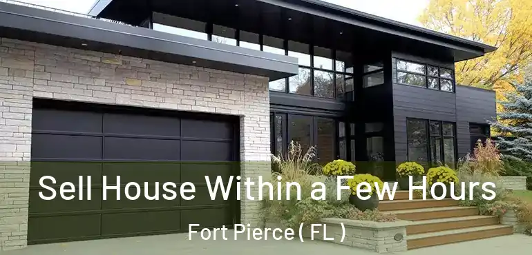  Sell House Within a Few Hours Fort Pierce ( FL )