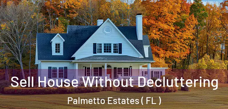  Sell House Without Decluttering Palmetto Estates ( FL )