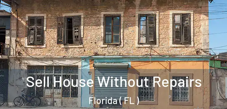  Sell House Without Repairs Florida ( FL )