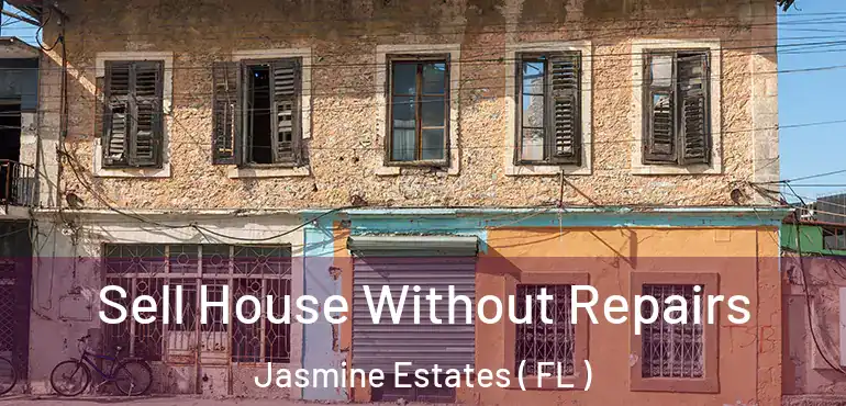  Sell House Without Repairs Jasmine Estates ( FL )