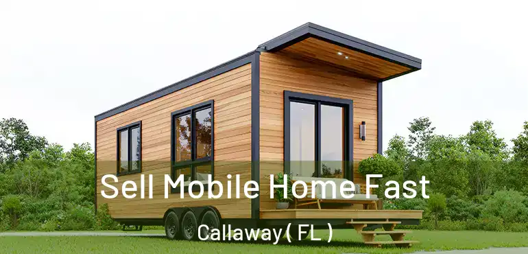  Sell Mobile Home Fast Callaway ( FL )