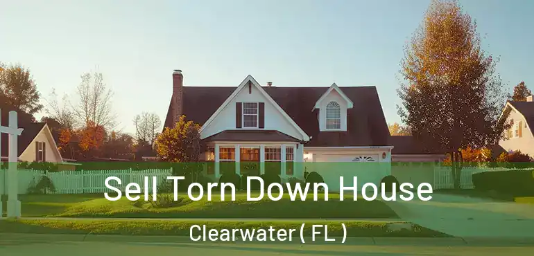  Sell Torn Down House Clearwater ( FL )