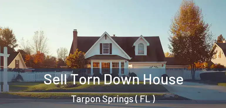  Sell Torn Down House Tarpon Springs ( FL )
