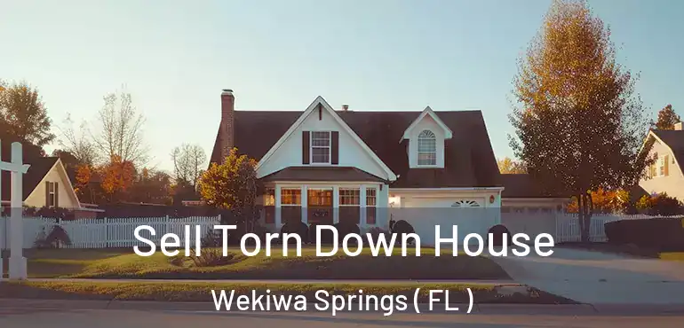  Sell Torn Down House Wekiwa Springs ( FL )