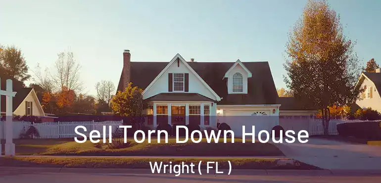  Sell Torn Down House Wright ( FL )