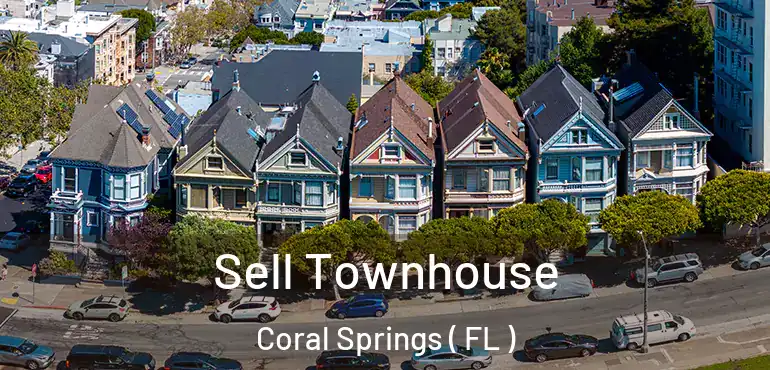  Sell Townhouse Coral Springs ( FL )