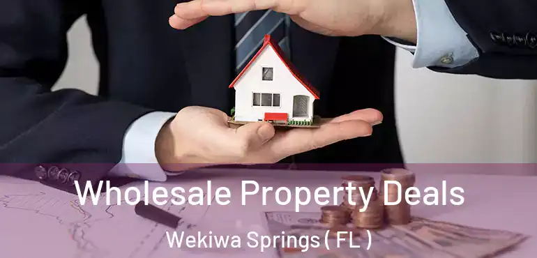  Wholesale Property Deals Wekiwa Springs ( FL )