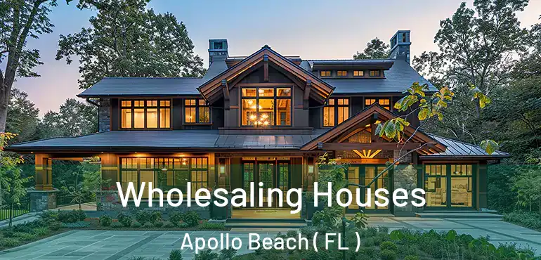  Wholesaling Houses Apollo Beach ( FL )