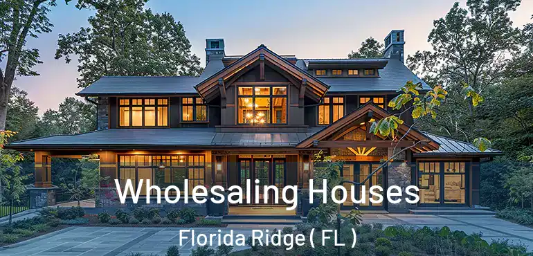  Wholesaling Houses Florida Ridge ( FL )