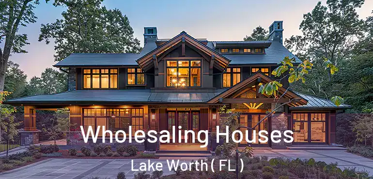  Wholesaling Houses Lake Worth ( FL )