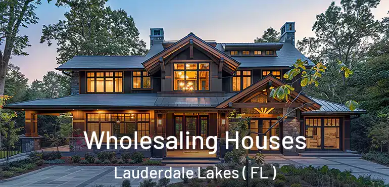 Wholesaling Houses Lauderdale Lakes ( FL )