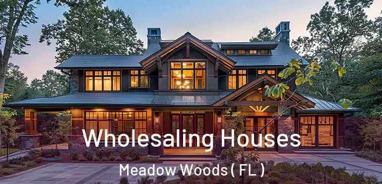  Wholesaling Houses Meadow Woods ( FL )
