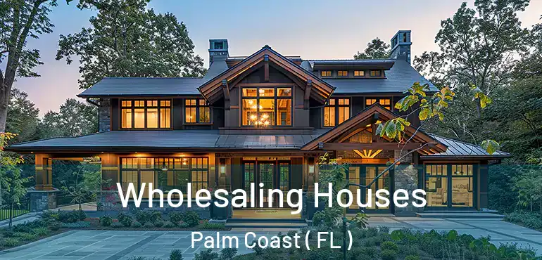  Wholesaling Houses Palm Coast ( FL )